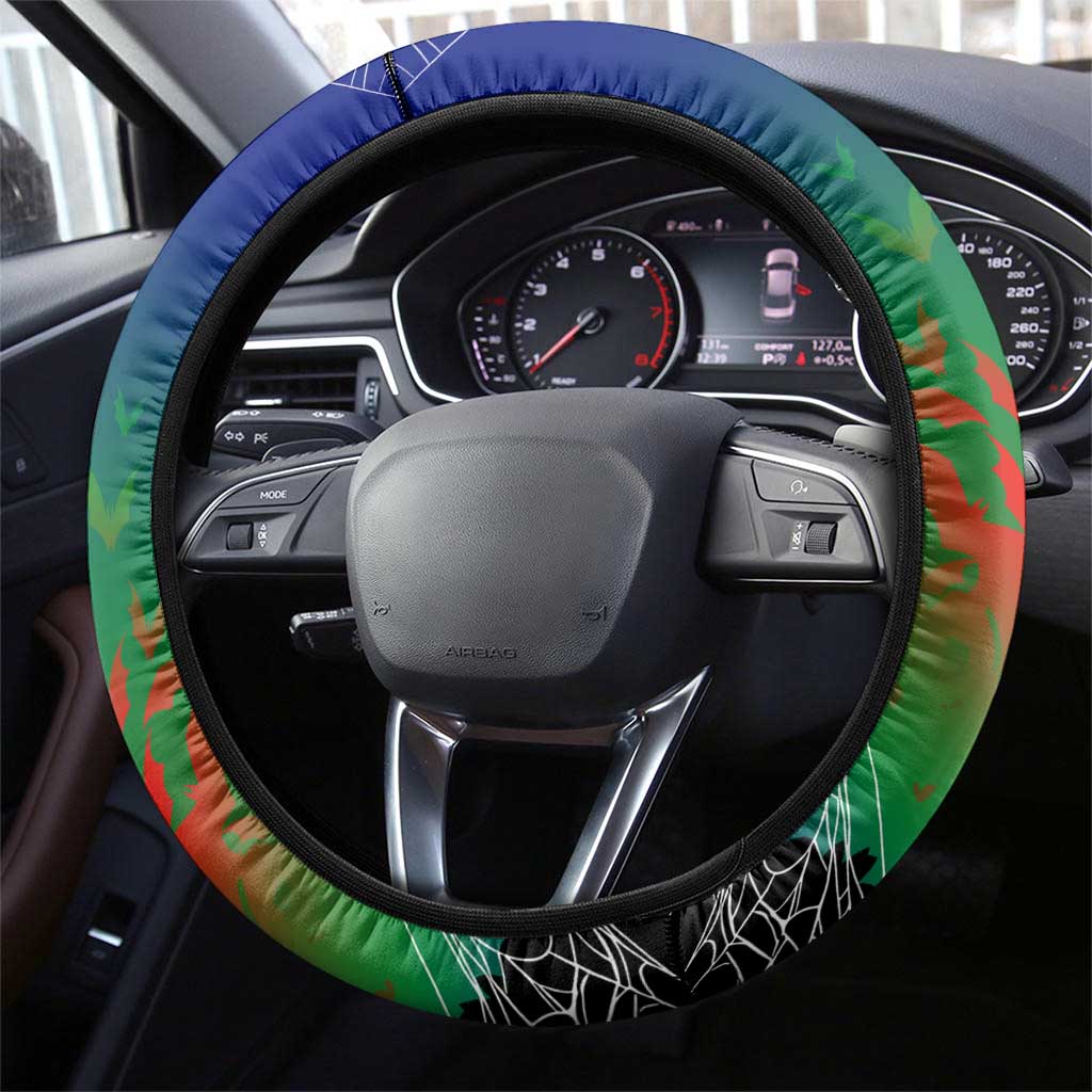 We Are Warriors Halloween Steering Wheel Cover Pumpkin Scary Spooky Season - Aussie Hoodie
