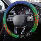 We Are Warriors Halloween Steering Wheel Cover Pumpkin Scary Spooky Season - Aussie Hoodie
