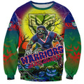 We Are Warriors Halloween Sweatshirt Pumpkin Scary Spooky Season - Aussie Hoodie