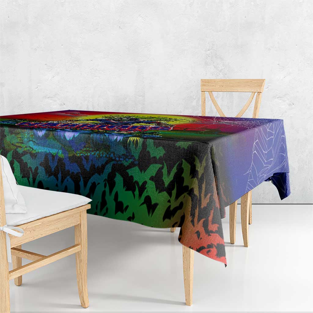 We Are Warriors Halloween Tablecloth Pumpkin Scary Spooky Season - Aussie Hoodie