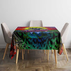 We Are Warriors Halloween Tablecloth Pumpkin Scary Spooky Season - Aussie Hoodie