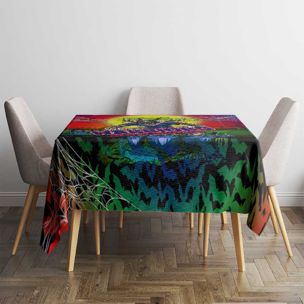 We Are Warriors Halloween Tablecloth Pumpkin Scary Spooky Season - Aussie Hoodie