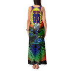 We Are Warriors Halloween Tank Maxi Dress Pumpkin Scary Spooky Season - Aussie Hoodie