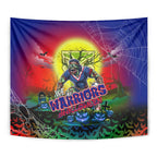 We Are Warriors Halloween Tapestry Pumpkin Scary Spooky Season - Aussie Hoodie