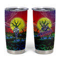 We Are Warriors Halloween Tumbler Cup Pumpkin Scary Spooky Season - Aussie Hoodie