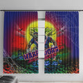 We Are Warriors Halloween Window Curtain Pumpkin Scary Spooky Season - Aussie Hoodie