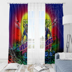 We Are Warriors Halloween Window Curtain Pumpkin Scary Spooky Season - Aussie Hoodie