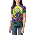 We Are Warriors Halloween Women Polo Shirt Pumpkin Scary Spooky Season - Aussie Hoodie
