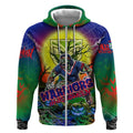 We Are Warriors Halloween Zip Hoodie Pumpkin Scary Spooky Season - Aussie Hoodie