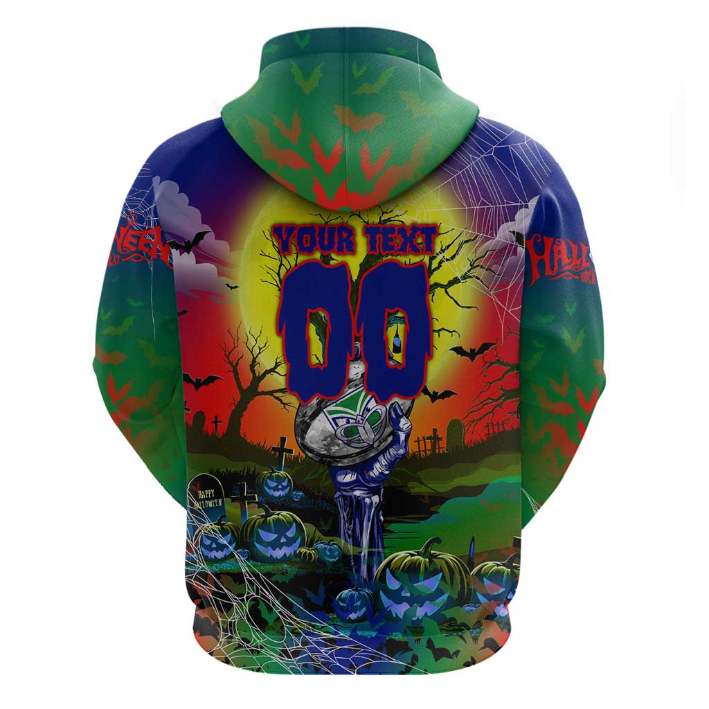 We Are Warriors Halloween Zip Hoodie Pumpkin Scary Spooky Season - Aussie Hoodie