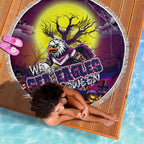 We Are Sea Eagles Halloween Beach Blanket Pumpkin Scary Spooky Season - Aussie Hoodie