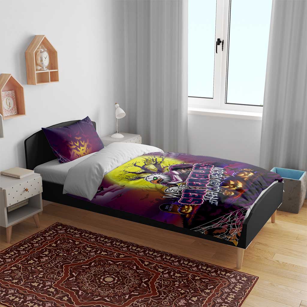 We Are Sea Eagles Halloween Bedding Set Pumpkin Scary Spooky Season - Aussie Hoodie