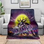 We Are Sea Eagles Halloween Blanket Pumpkin Scary Spooky Season - Aussie Hoodie