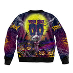We Are Sea Eagles Halloween Bomber Jacket Pumpkin Scary Spooky Season - Aussie Hoodie
