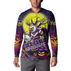We Are Sea Eagles Halloween Button Sweatshirt Pumpkin Scary Spooky Season - Aussie Hoodie