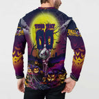 We Are Sea Eagles Halloween Button Sweatshirt Pumpkin Scary Spooky Season - Aussie Hoodie