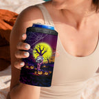 We Are Sea Eagles Halloween 4 in 1 Can Cooler Tumbler Pumpkin Scary Spooky Season - Aussie Hoodie