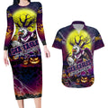 We Are Sea Eagles Halloween Couples Matching Long Sleeve Bodycon Dress and Hawaiian Shirt Pumpkin Scary Spooky Season - Aussie Hoodie