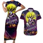 We Are Sea Eagles Halloween Couples Matching Short Sleeve Bodycon Dress and Hawaiian Shirt Pumpkin Scary Spooky Season - Aussie Hoodie