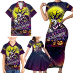 We Are Sea Eagles Halloween Family Matching Short Sleeve Bodycon Dress and Hawaiian Shirt Pumpkin Scary Spooky Season - Aussie Hoodie