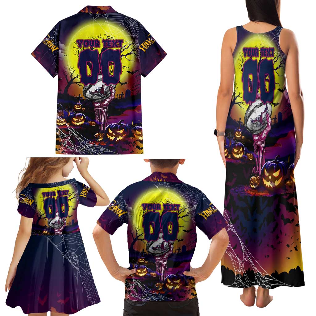 We Are Sea Eagles Halloween Family Matching Tank Maxi Dress and Hawaiian Shirt Pumpkin Scary Spooky Season - Aussie Hoodie