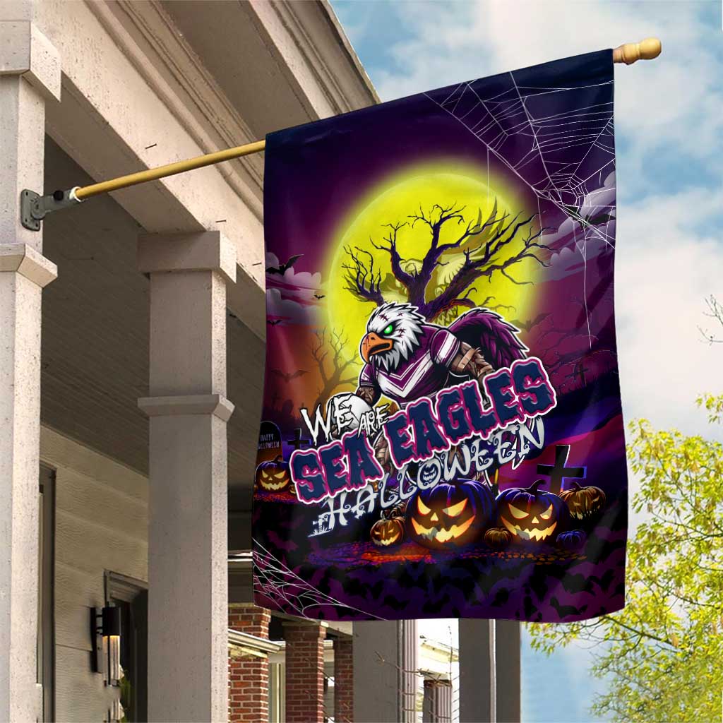 We Are Sea Eagles Halloween Garden Flag Pumpkin Scary Spooky Season - Aussie Hoodie