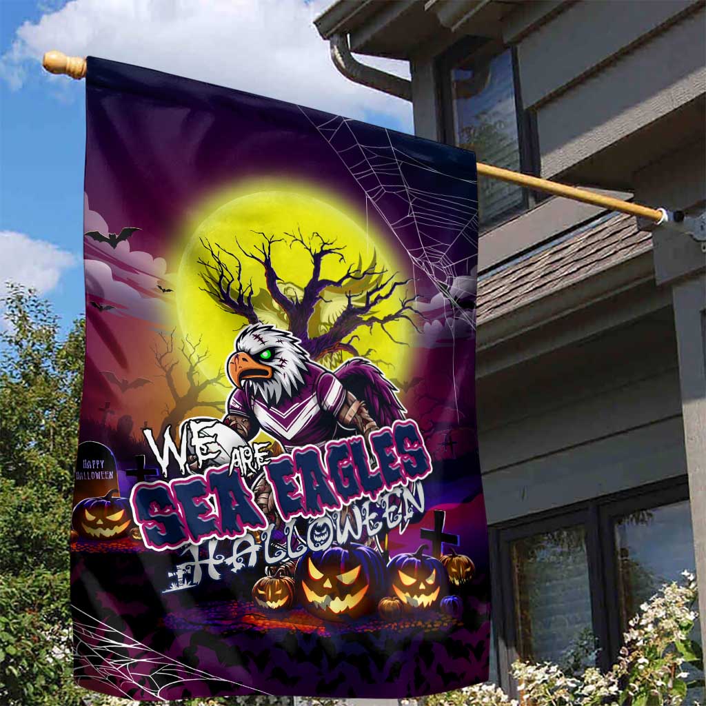 We Are Sea Eagles Halloween Garden Flag Pumpkin Scary Spooky Season - Aussie Hoodie
