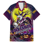We Are Sea Eagles Halloween Hawaiian Shirt Pumpkin Scary Spooky Season - Aussie Hoodie