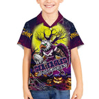 We Are Sea Eagles Halloween Hawaiian Shirt Pumpkin Scary Spooky Season - Aussie Hoodie
