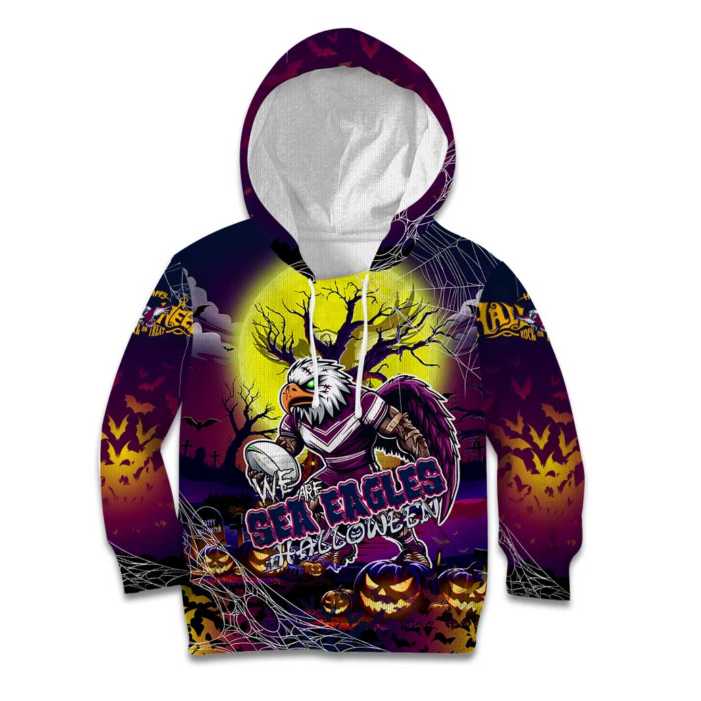 We Are Sea Eagles Halloween Kid Hoodie Pumpkin Scary Spooky Season - Aussie Hoodie