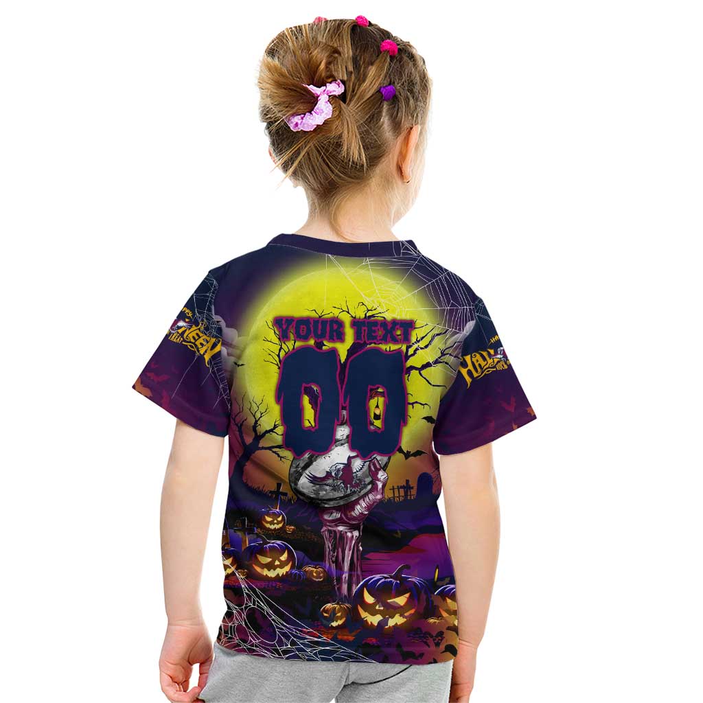 We Are Sea Eagles Halloween Kid T Shirt Pumpkin Scary Spooky Season - Aussie Hoodie