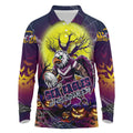 We Are Sea Eagles Halloween Long Sleeve Polo Shirt Pumpkin Scary Spooky Season - Aussie Hoodie