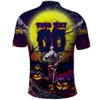 We Are Sea Eagles Halloween Polo Shirt Pumpkin Scary Spooky Season - Aussie Hoodie
