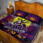 We Are Sea Eagles Halloween Quilt Bed Set Pumpkin Scary Spooky Season - Aussie Hoodie