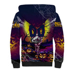 We Are Sea Eagles Halloween Sherpa Hoodie Pumpkin Scary Spooky Season - Aussie Hoodie