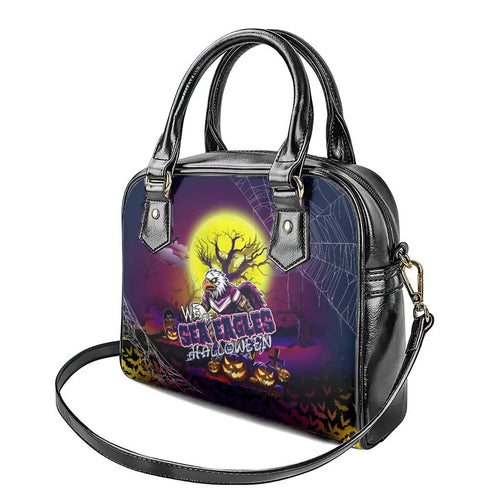 We Are Sea Eagles Halloween Shoulder Handbag Pumpkin Scary Spooky Season - Aussie Hoodie