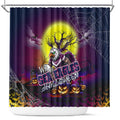 We Are Sea Eagles Halloween Shower Curtain Pumpkin Scary Spooky Season - Aussie Hoodie