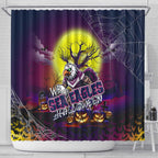 We Are Sea Eagles Halloween Shower Curtain Pumpkin Scary Spooky Season - Aussie Hoodie