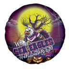 We Are Sea Eagles Halloween Spare Tire Cover Pumpkin Scary Spooky Season - Aussie Hoodie