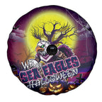 We Are Sea Eagles Halloween Spare Tire Cover Pumpkin Scary Spooky Season - Aussie Hoodie