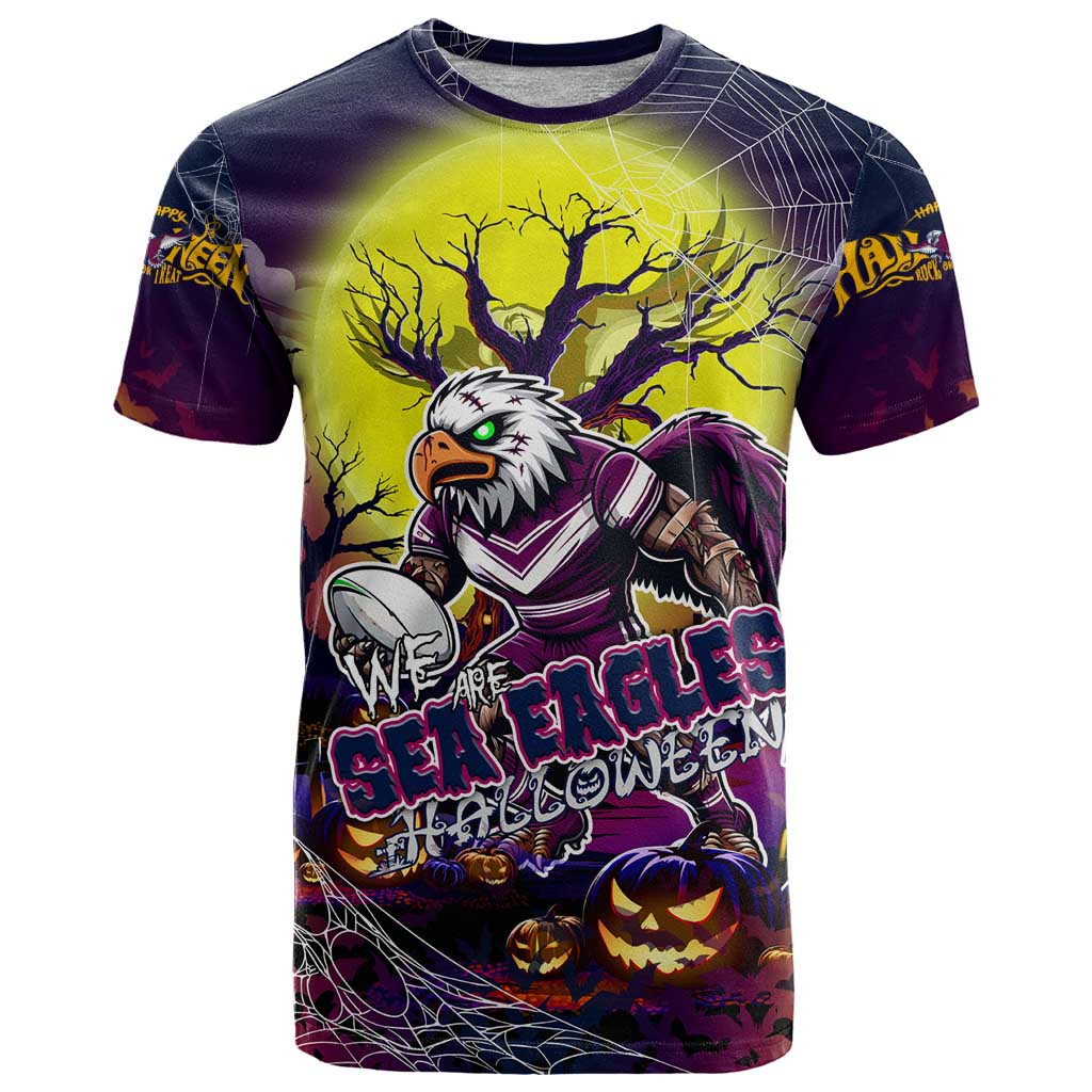 We Are Sea Eagles Halloween T Shirt Pumpkin Scary Spooky Season - Aussie Hoodie