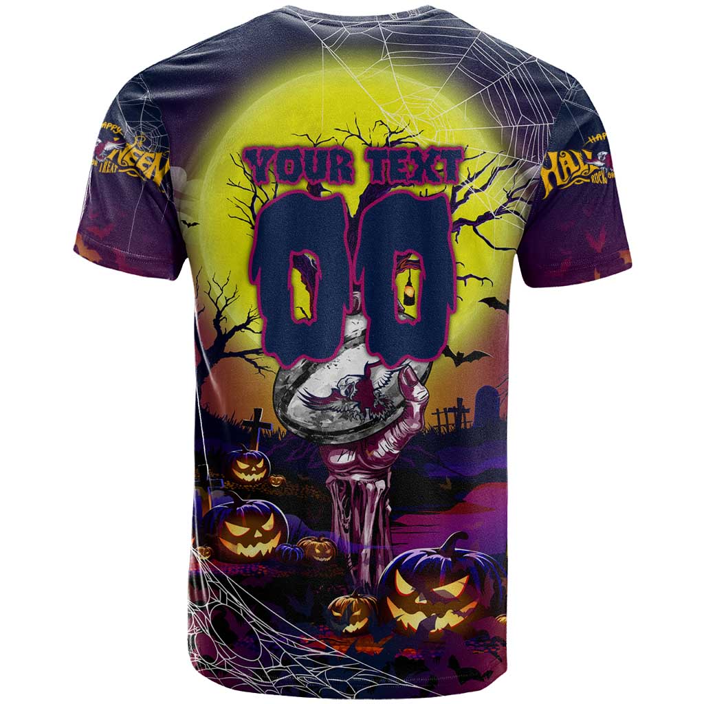 We Are Sea Eagles Halloween T Shirt Pumpkin Scary Spooky Season - Aussie Hoodie