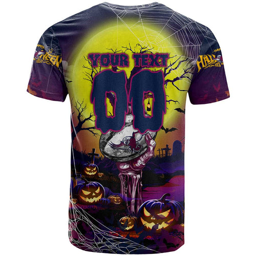 We Are Sea Eagles Halloween T Shirt Pumpkin Scary Spooky Season - Aussie Hoodie