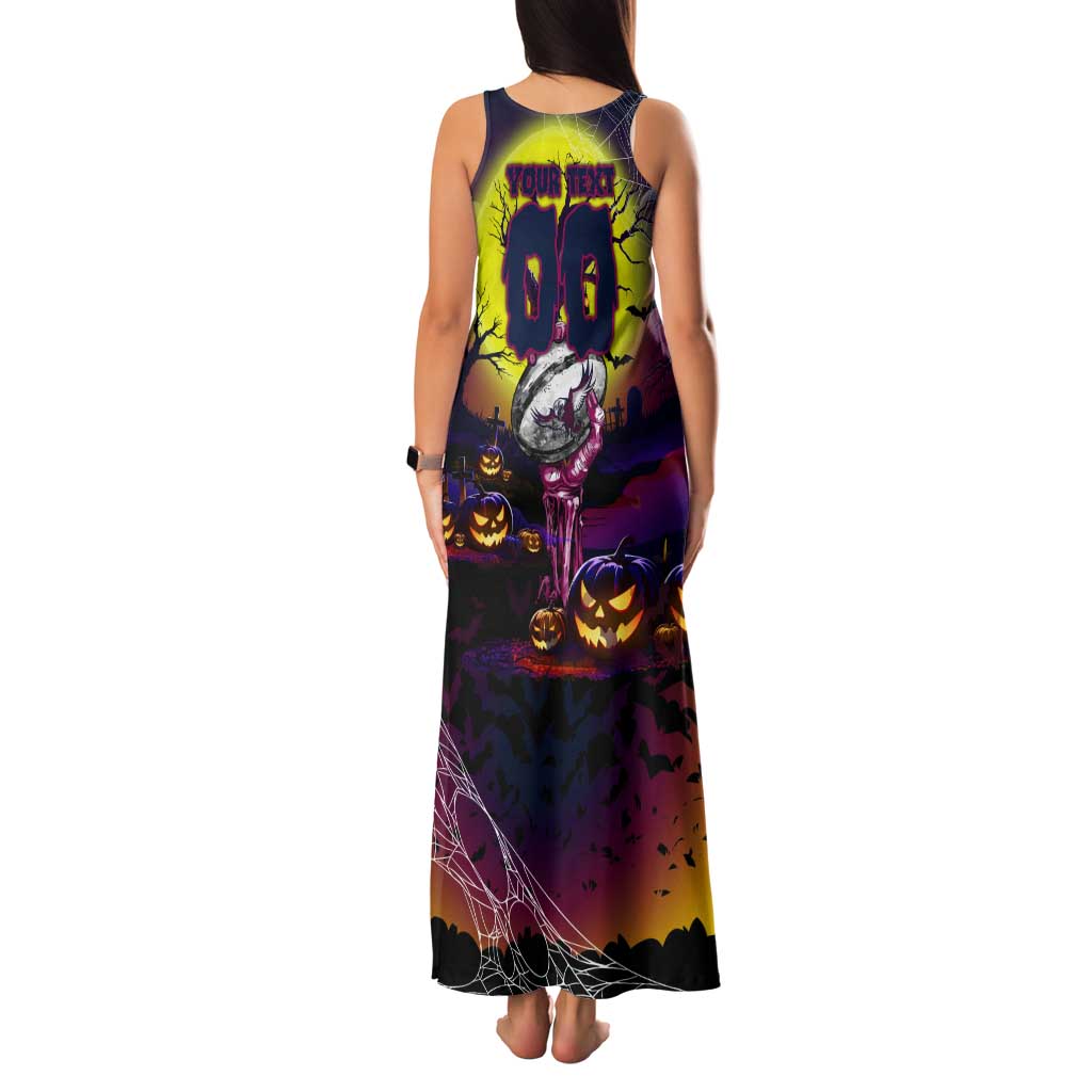 We Are Sea Eagles Halloween Tank Maxi Dress Pumpkin Scary Spooky Season - Aussie Hoodie
