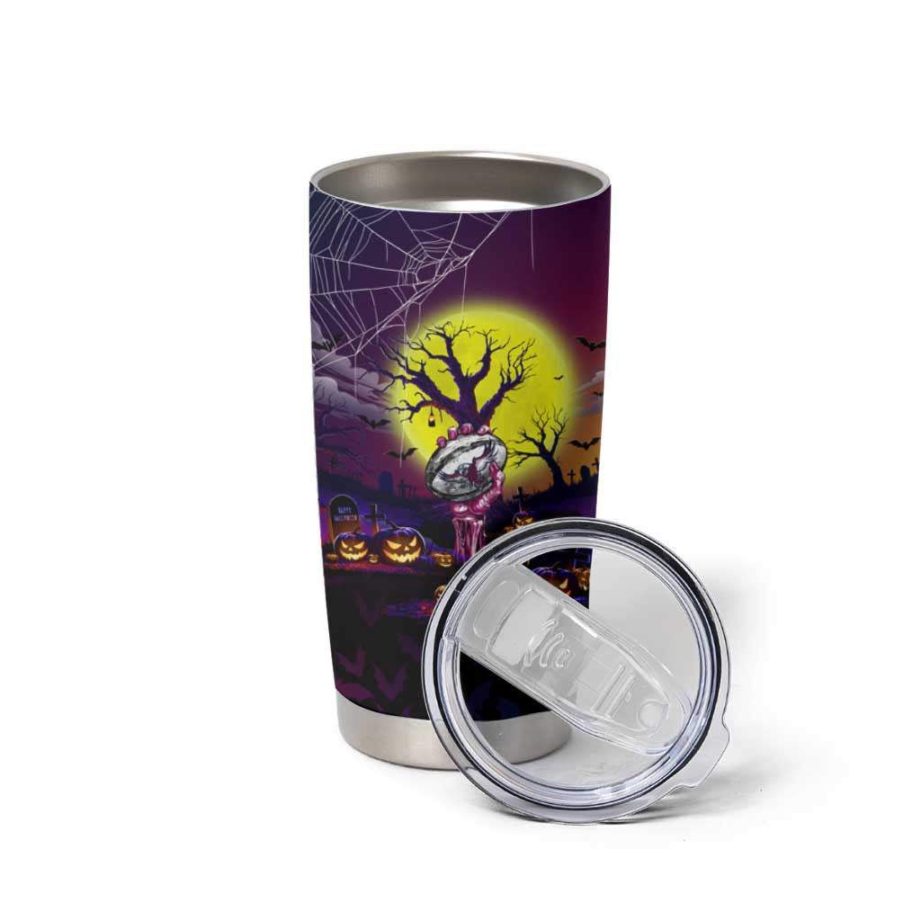 We Are Sea Eagles Halloween Tumbler Cup Pumpkin Scary Spooky Season - Aussie Hoodie