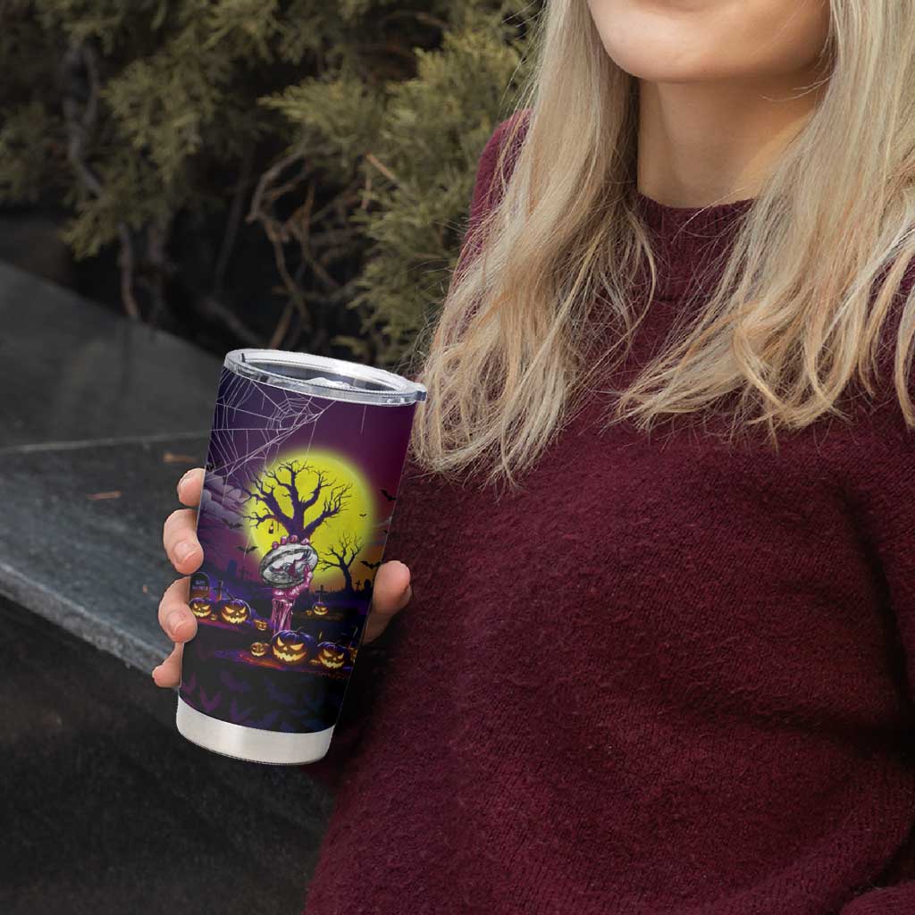 We Are Sea Eagles Halloween Tumbler Cup Pumpkin Scary Spooky Season - Aussie Hoodie