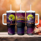 We Are Sea Eagles Halloween Tumbler With Handle Pumpkin Scary Spooky Season - Aussie Hoodie