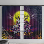 We Are Sea Eagles Halloween Window Curtain Pumpkin Scary Spooky Season - Aussie Hoodie