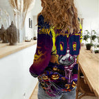 We Are Sea Eagles Halloween Women Casual Shirt Pumpkin Scary Spooky Season - Aussie Hoodie