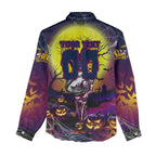 We Are Sea Eagles Halloween Women Casual Shirt Pumpkin Scary Spooky Season - Aussie Hoodie